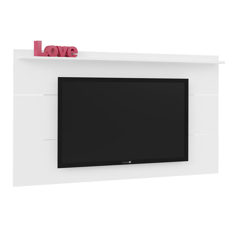 Lagoas Tv Wall Panel - White