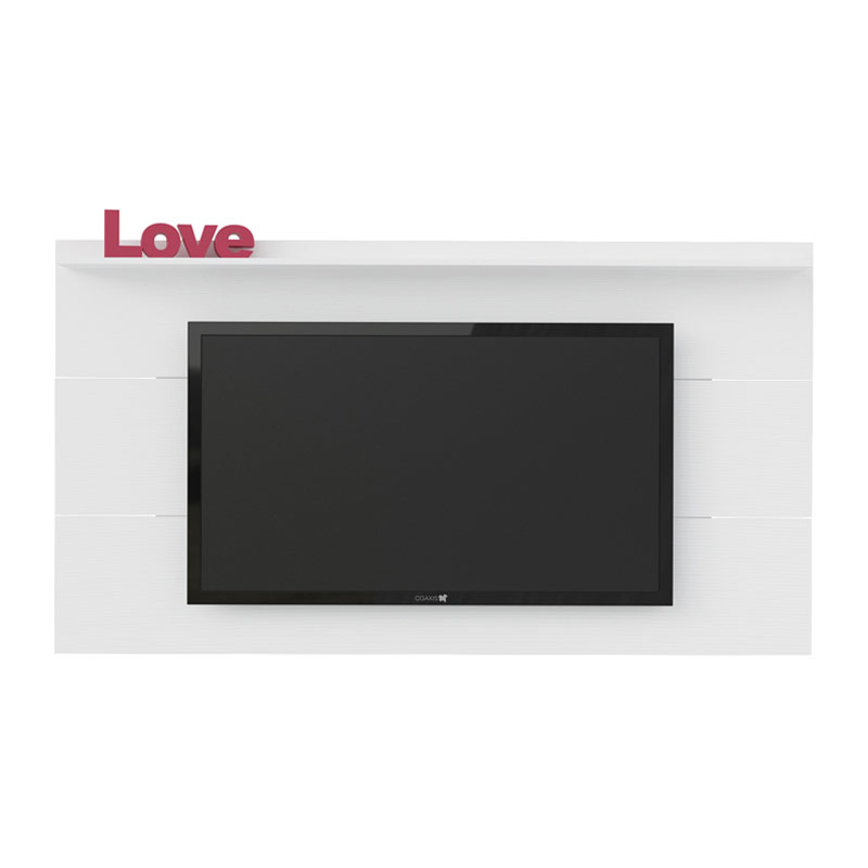 Lagoas Tv Wall Panel - White