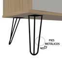 Linhares Tv Stand - Oak/ Off White