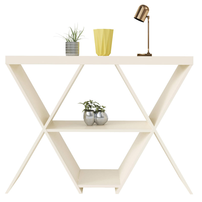 Lumiar Grossa Console Table - Off White