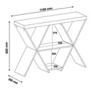 Lumiar Grossa Console Table - Off White