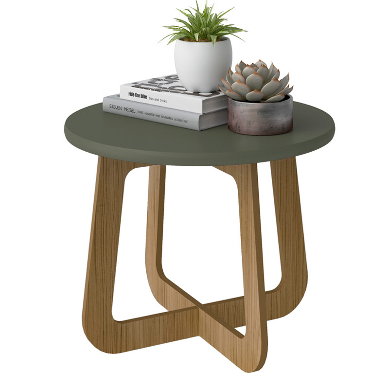 Mesquita Coffee Table - Mint/ Oak