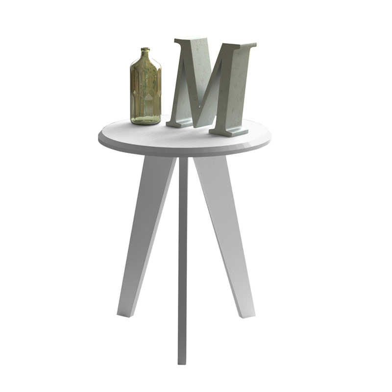 Parnaiba End Table - White 