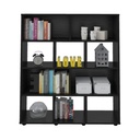 Pinhais Bookcase - Black