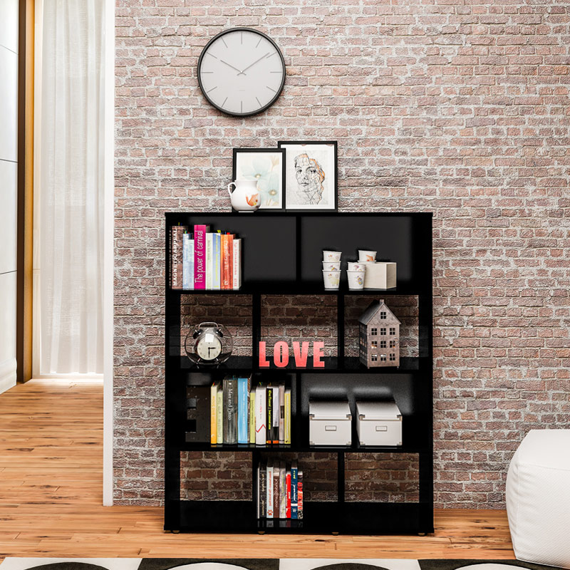 Pinhais Bookcase - Black