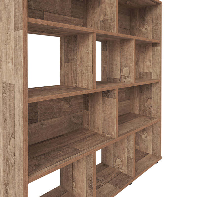 Pinhais Bookcase - Rustic