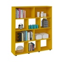 Pinhais Bookcase - Yellow  