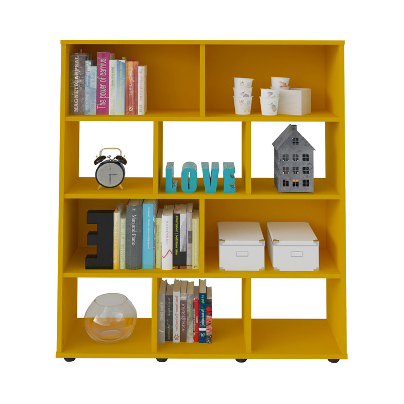 Pinhais Bookcase - Yellow  