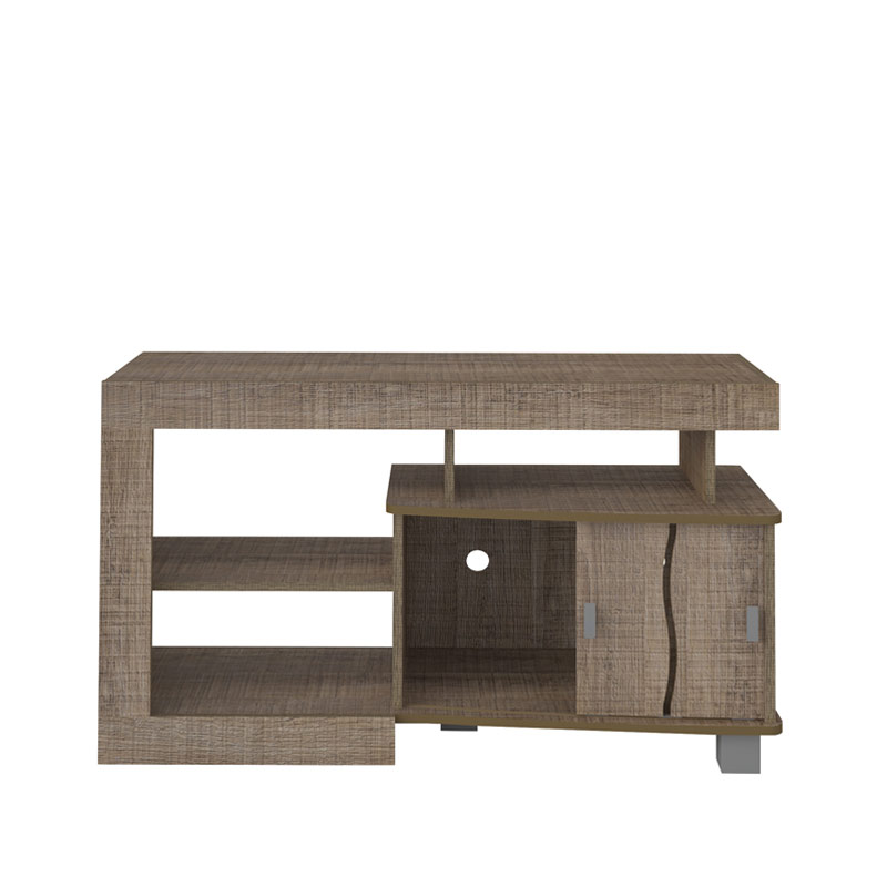 Pocos Tv Stand - Cinnamon-Cinnamon/ Yellow