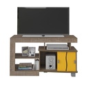 Pocos Tv Stand - Cinnamon-Cinnamon/ Yellow