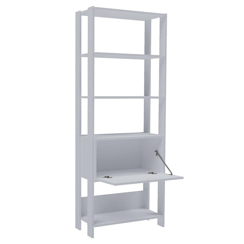 Pouso Bookcase - White