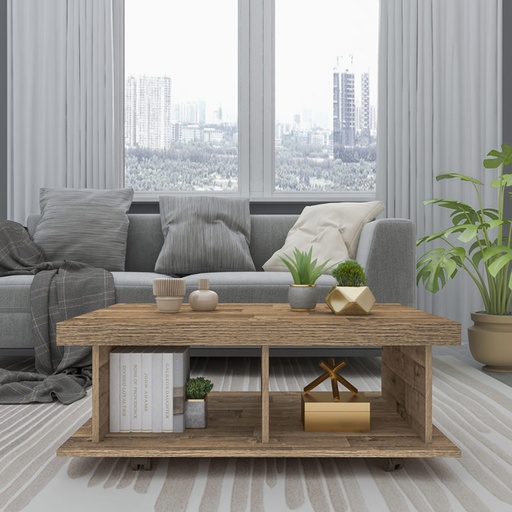 Serra Coffee Table - Rustic