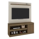 Resende Entertainment Center - Off White/ Slatted Pine