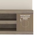 Resende Entertainment Center - Off White/ Slatted Pine