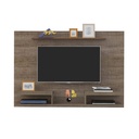 Rio Tv Wall Panel - Cinnamon