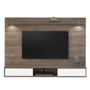 Sabara Tv Wall Panel - Cinnamon