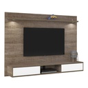 Sabara Tv Wall Panel - Cinnamon