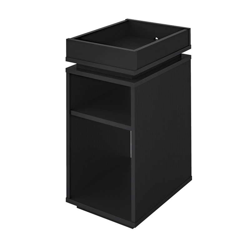 Santa End Table - Black