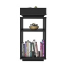 Santa End Table - Black