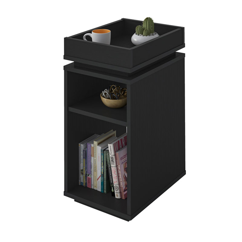 Santa End Table - Black