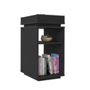 Santa End Table - Black