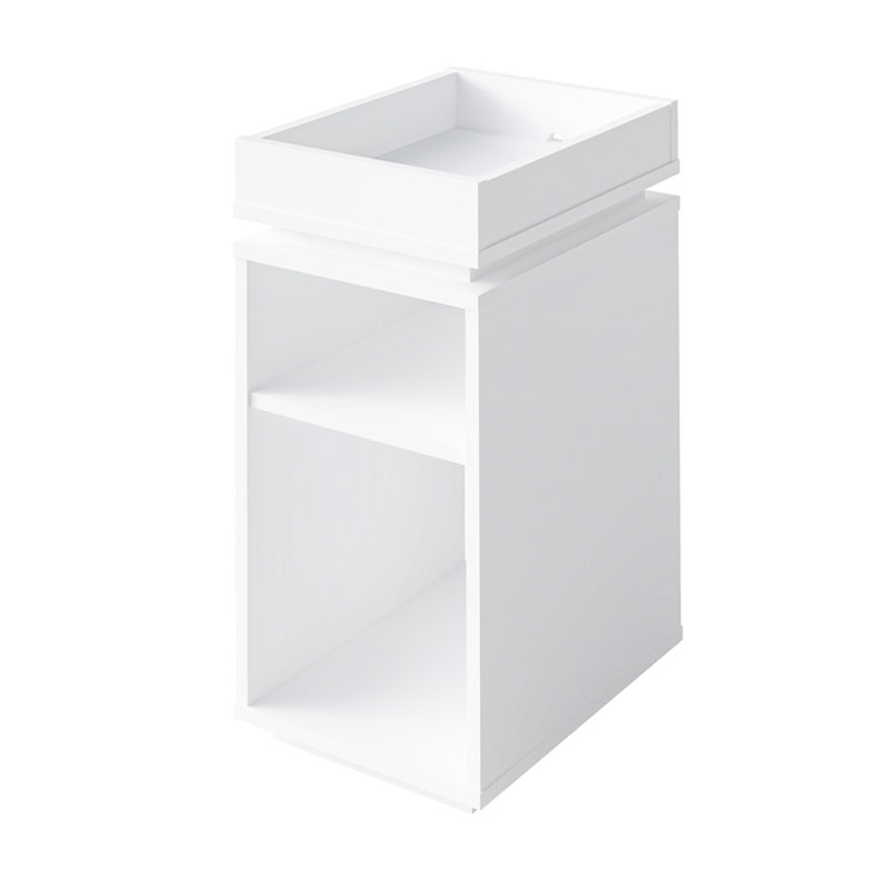 Santa End Table - White 