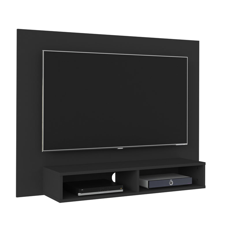 Santa Tv Wall Panel - Black