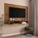 Santa Tv Wall Panel - Pine