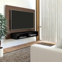 Santa Tv Wall Panel - Walnut/ Black