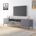 Idiya Burbank Tv Stand, grey