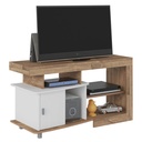 Teixeira Velho Tv Stand - Rustic/ White