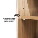 Conselheiro Bar - Oak/Graphite/White/Silver