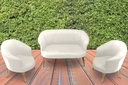 IDIYA FLORIDA Outdoor Sofa set, Cream