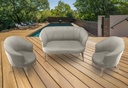 Idiya FLORIDA Outdoor Sofa set, Light Grey