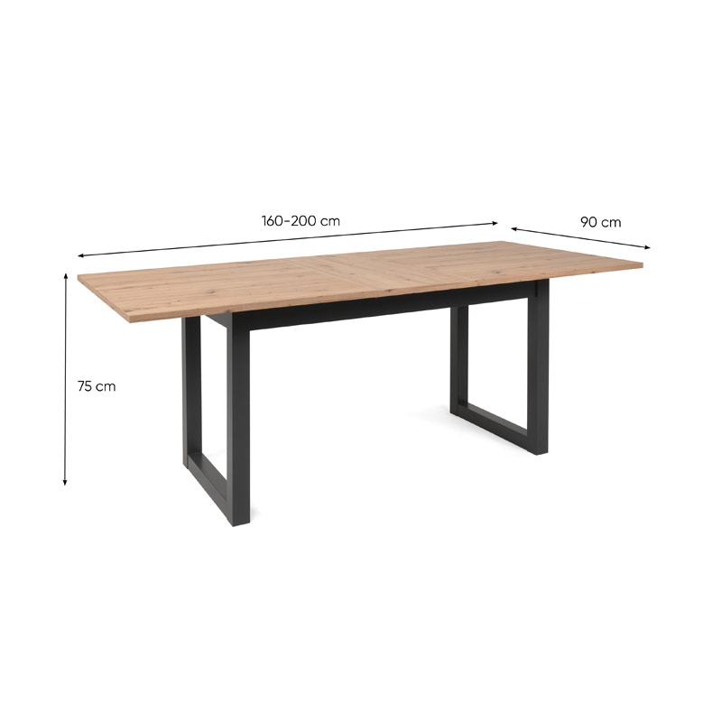 Dusseldorf 50 Extendable Table