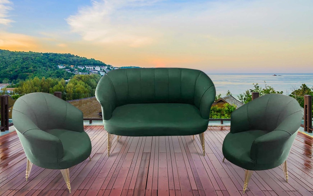 Idiya FLORIDA Outdoor Sofa set, Green