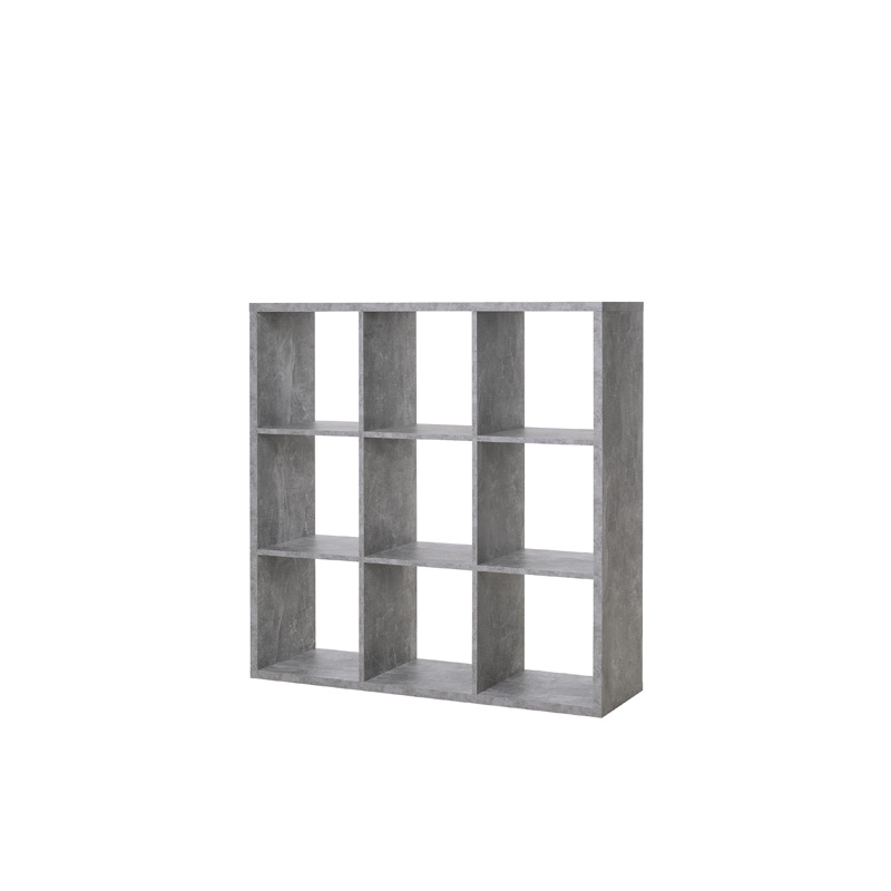 HalleShelving unit with 9 cubes