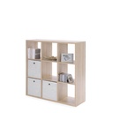 HalleShelving unit with 9 cubes