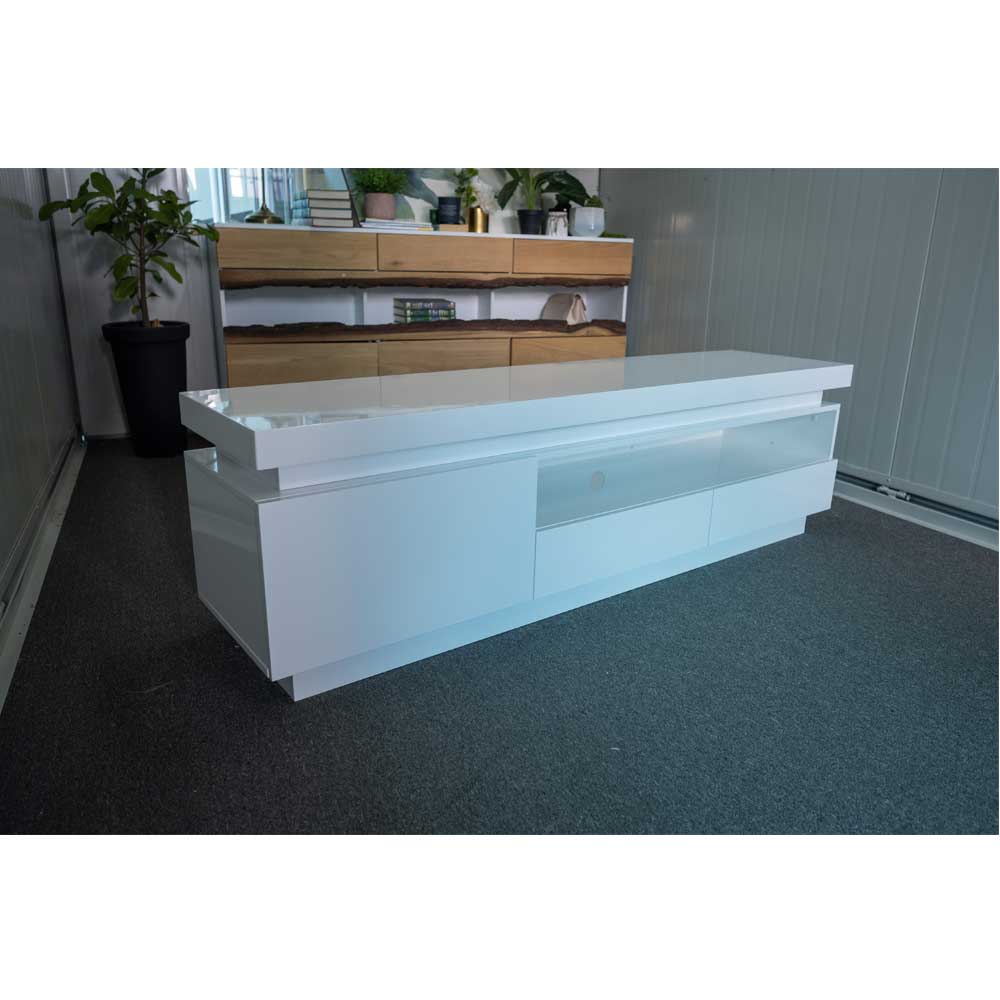 Idiya Aspen Tv Unit , White Gloss