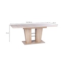 Munchen extendable table