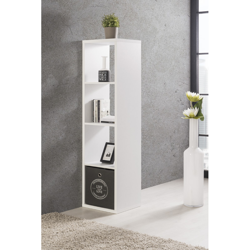 Wuppertal Shelving unit column with 4 cubes