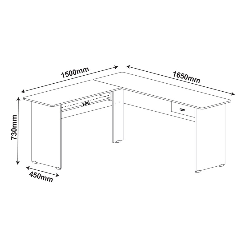 Barueri Desk - Cedar