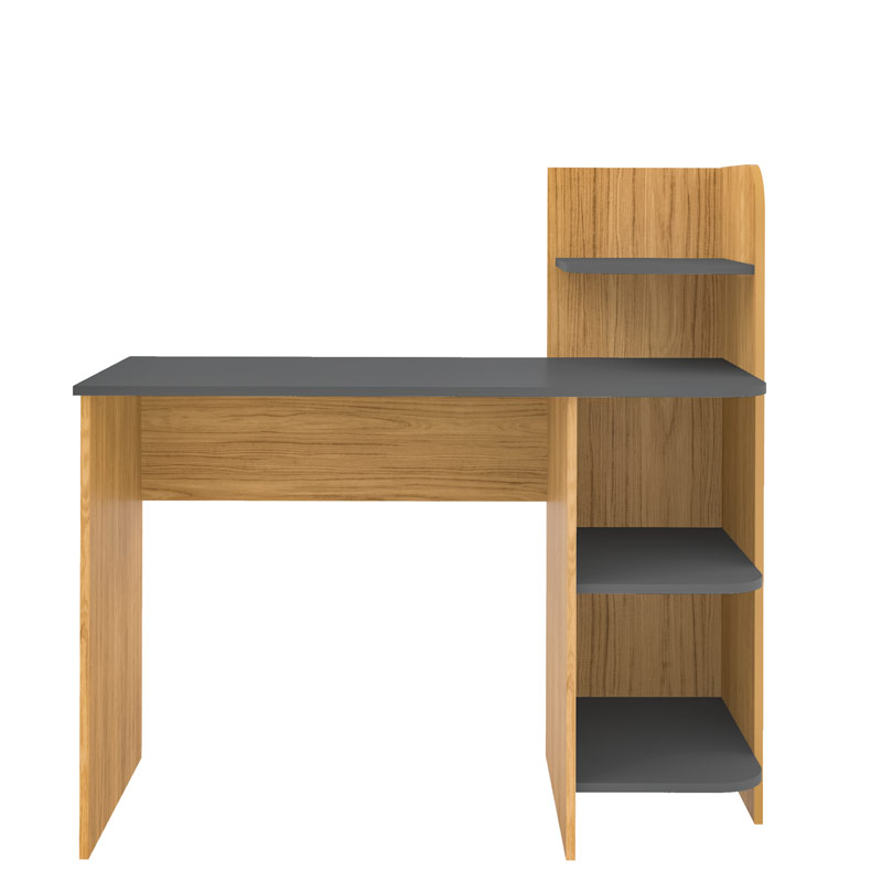 Guaruja Desk - Oak/ Graphite