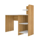 Guaruja Desk - Oak/ White