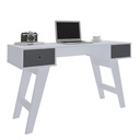 Petropolis Desk - White/ Graphite