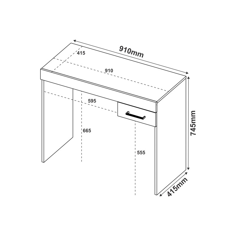 Taubate Desk - Cinnamon