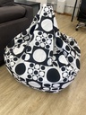 Idiya beanbag black&white