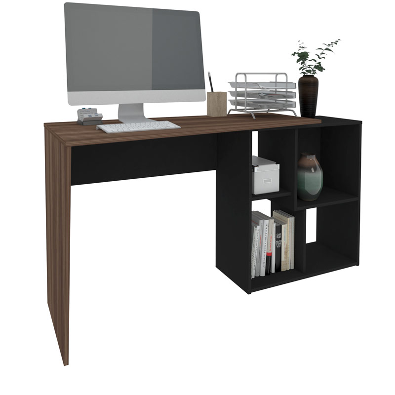  Ipatinga Desk - Ipe/ Black large