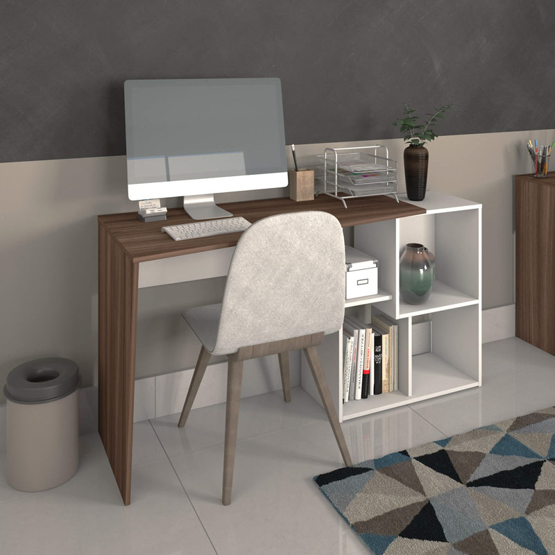  Ipatinga Desk - Ipe/ White