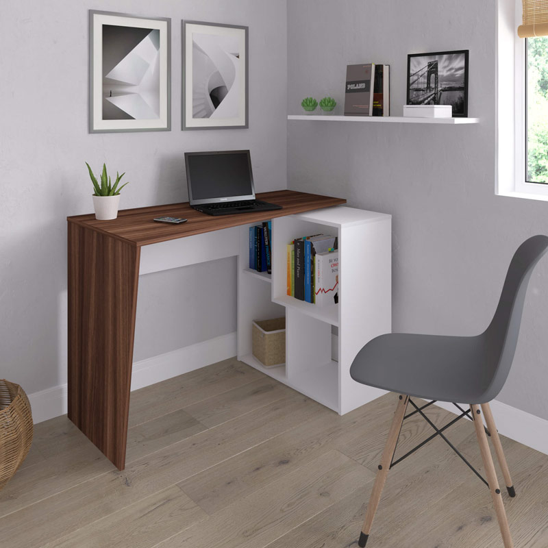  Ipatinga Desk - Ipe/ White